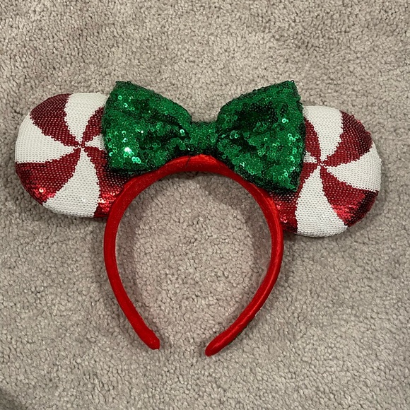 Disney Parks Minnie Mouse Christmas Ears - Picture 2 of 4